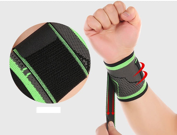 Sports Bandage, Fitness Weightlifting, Wrist Braces, Basketball Volleyball, Pressurized Breathable Wristbands